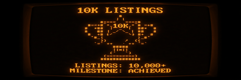 Community Milestone: 10,000 Active Listings Reached